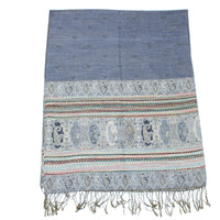 Patterned & Paisley Printed Pashmina with Tassels