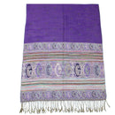 Patterned & Paisley Printed Pashmina with Tassels