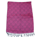 Reversible Fuchsia Printed Pashmina