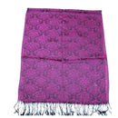 Reversible Patterned Glitter Pashmina