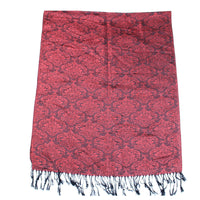 Reversible Patterned Glitter Pashmina