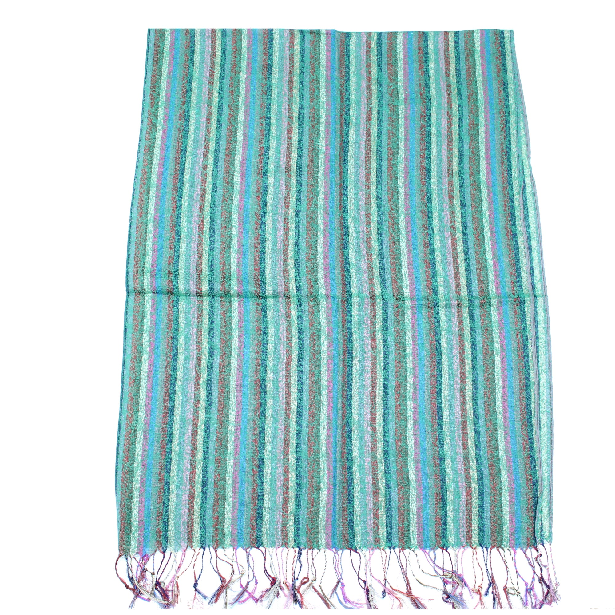 Striped Pashmina with Tassels