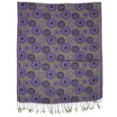Reversible Concentric Circle Print Pashmina with Tassels