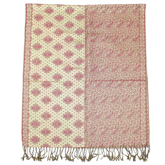 Reversible Paisley Printed Pashmina