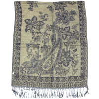 Reversible Paisley & Floral Printed Pashmina