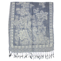 Reversible Paisley & Floral Printed Pashmina