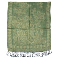 Reversible Paisley & Floral Printed Pashmina
