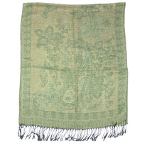 Reversible Paisley & Floral Printed Pashmina