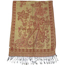 Reversible Paisley & Floral Printed Pashmina