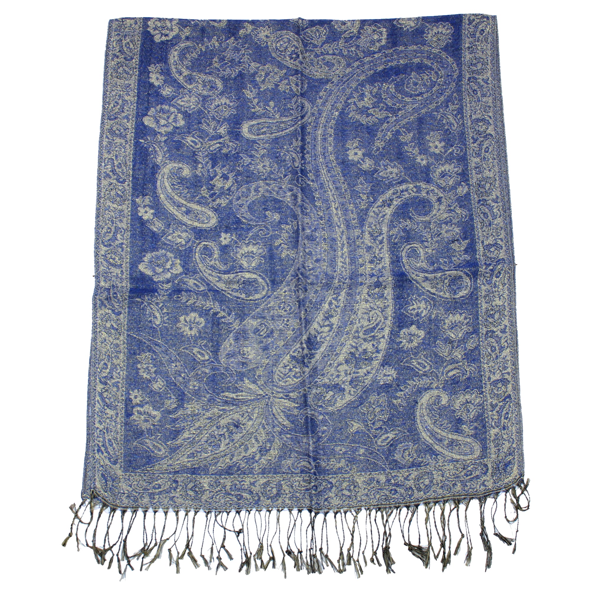 Reversible Paisley Inverted Printed Pashmina