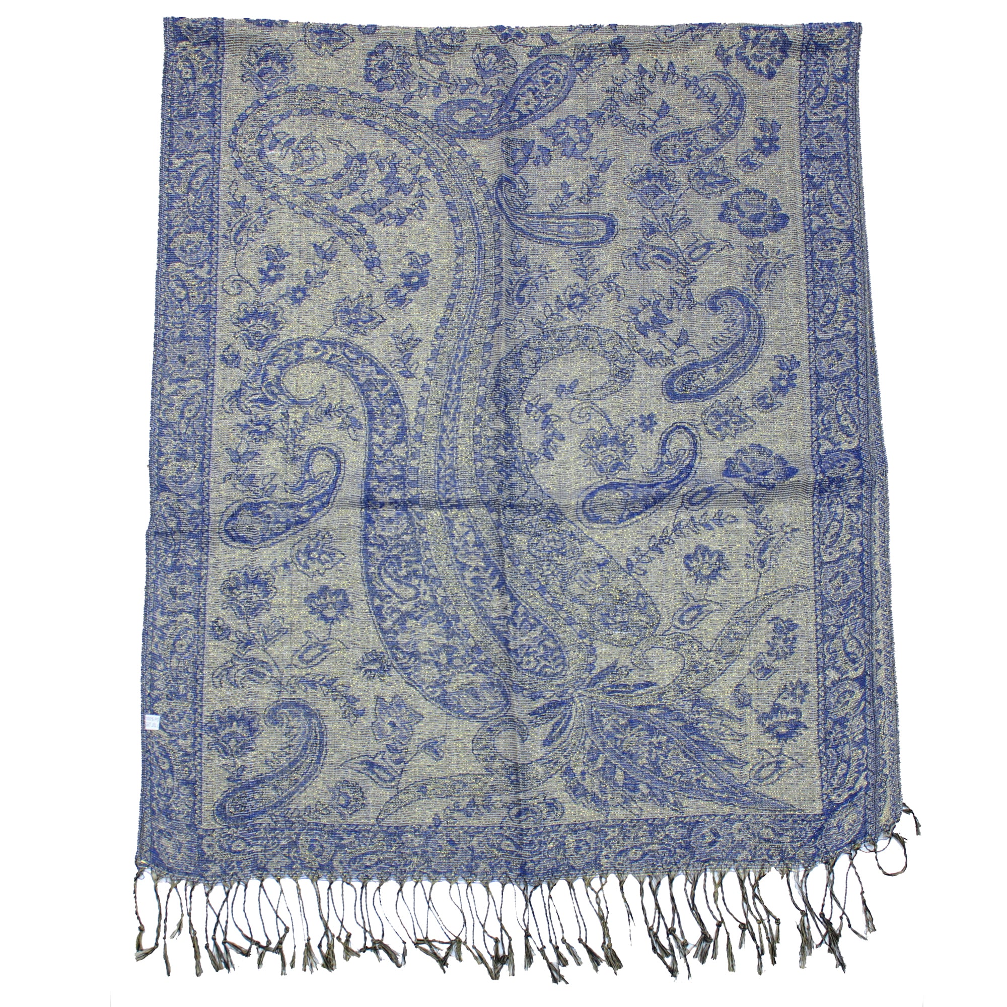 Reversible Paisley Inverted Printed Pashmina