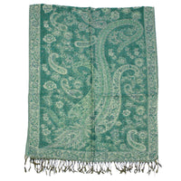 Reversible Paisley Inverted Printed Pashmina