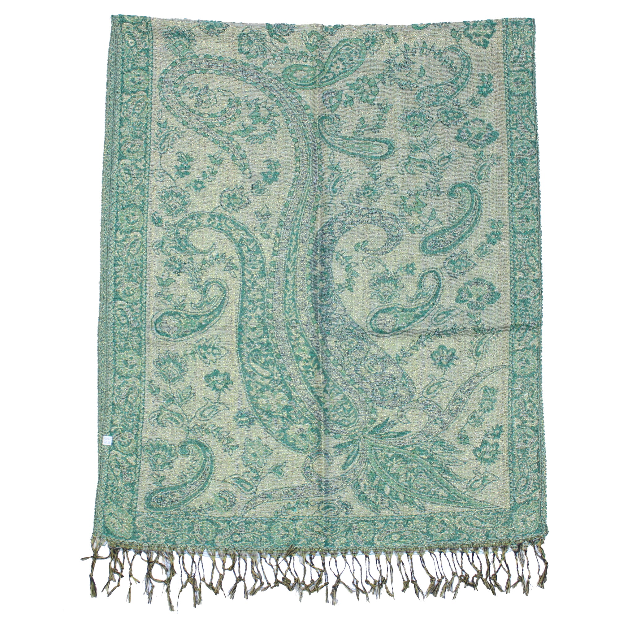 Reversible Paisley Inverted Printed Pashmina