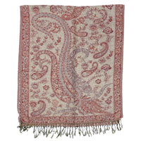 Reversible Paisley Inverted Printed Pashmina