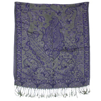 Reversible Paisley Printed Pashmina