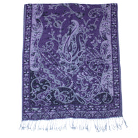 Reversible Paisley Printed Pashmina