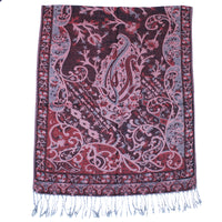 Reversible Paisley Printed Pashmina
