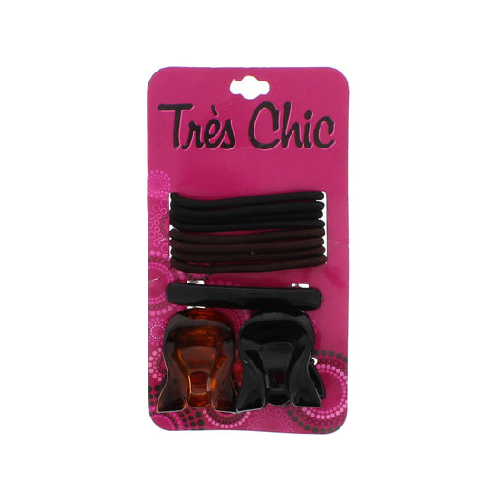 Black, Brown & Tortoiseshell Hair Accessories - Style G