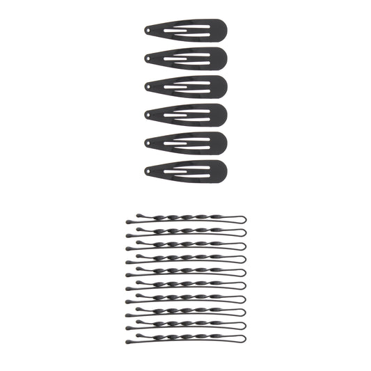 16 Piece School Hair Clip Set