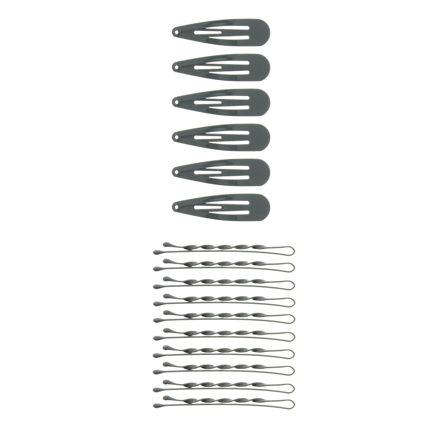 16 Piece School Hair Clip Set