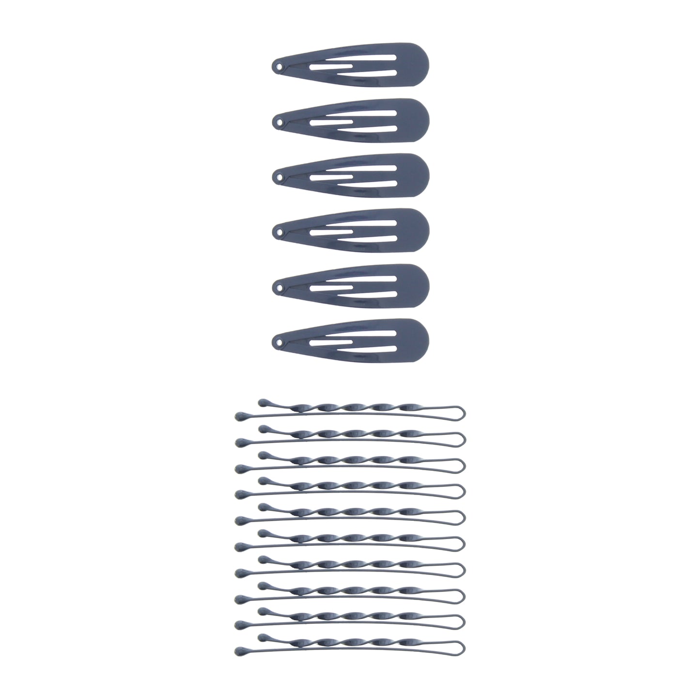16 Piece School Hair Clip Set