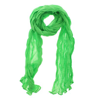 Soft Wrinkled Colourful Scarves