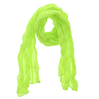Soft Wrinkled Colourful Scarves