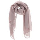 Mauve Chiffon Scarf