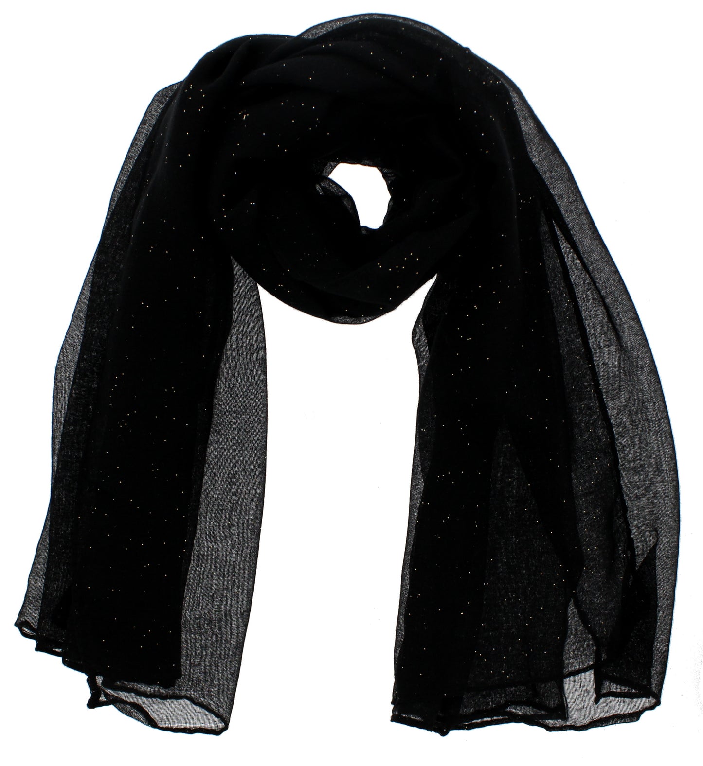180 x 45cm Glitter Viscose Scarf