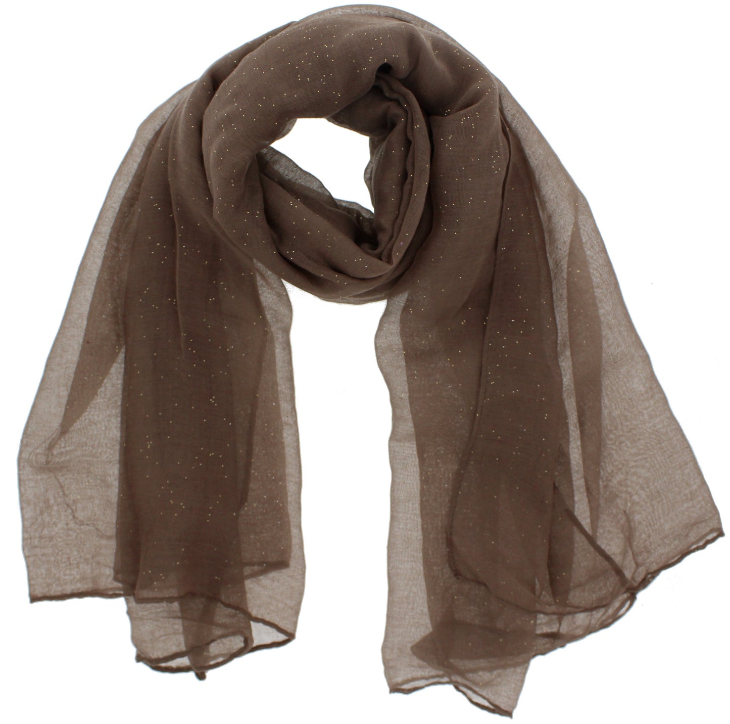 180 x 45cm Glitter Viscose Scarf