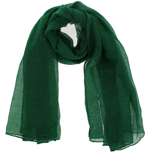 180 x 45cm Glitter Viscose Scarf