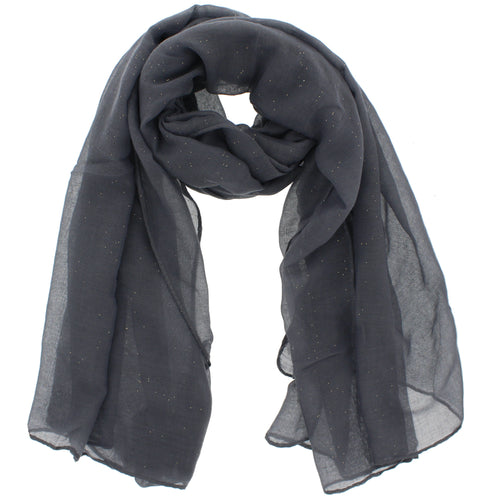 180 x 45cm Glitter Viscose Scarf