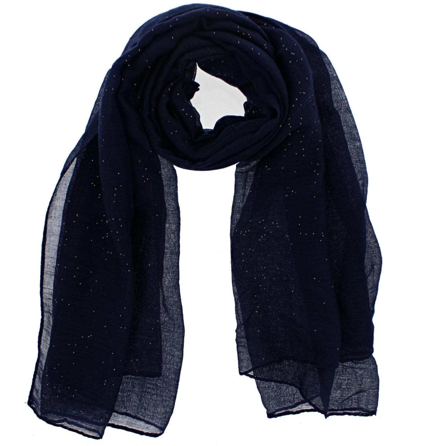 180 x 45cm Glitter Viscose Scarf