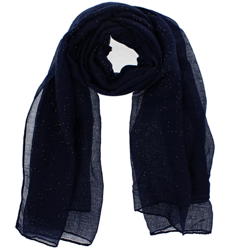 180 x 45cm Glitter Viscose Scarf