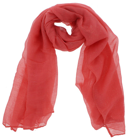 180 x 45cm Glitter Viscose Scarf