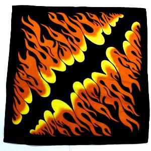 Large Flames Bandana