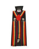 25mm Rainbow Stripe Braces