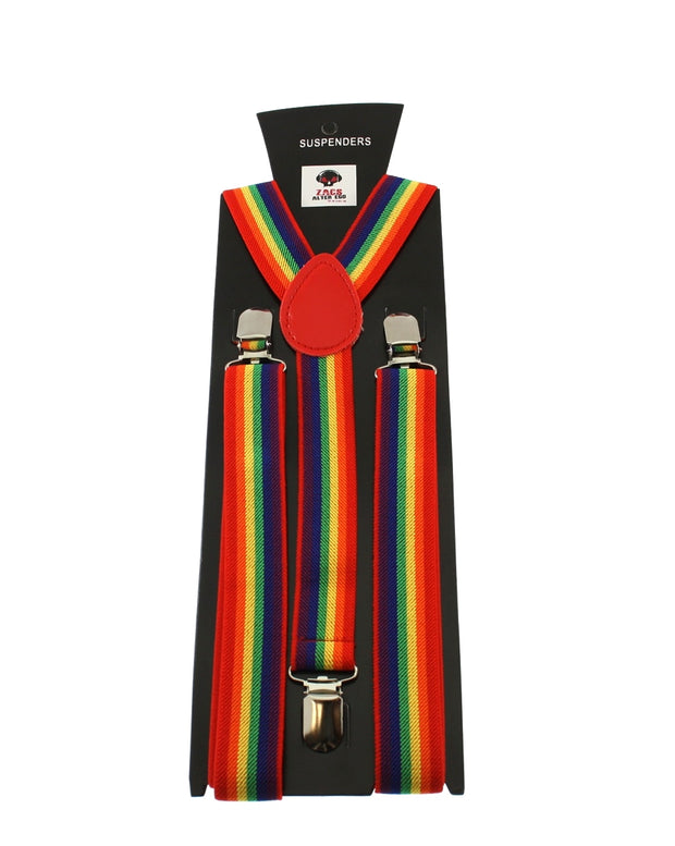 25mm Rainbow Stripe Braces