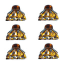 7cm Tortoiseshell Birdcage Hair Claw Clips