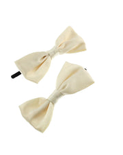 Pair of Small Satin Bows on Grip