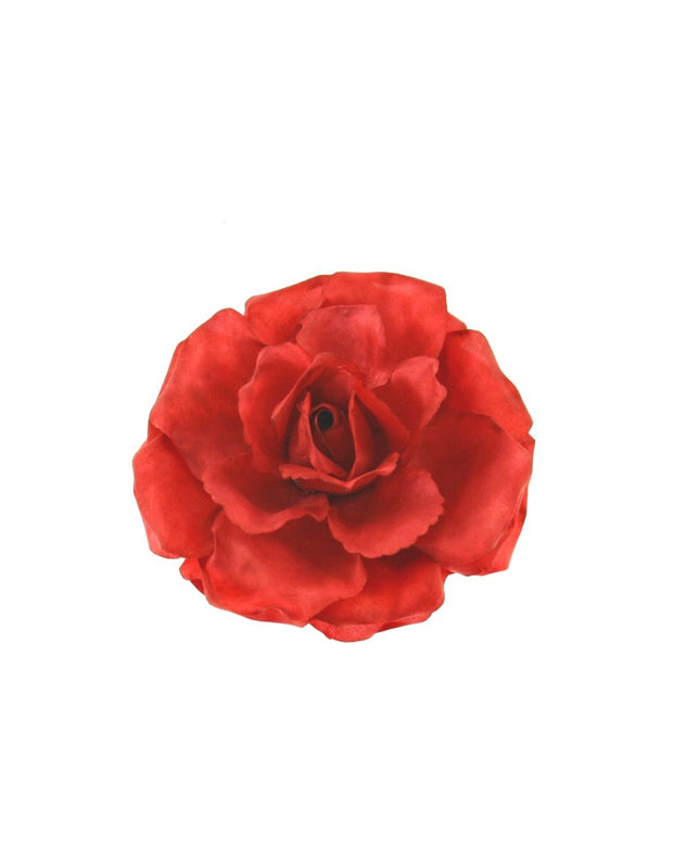 Rose on Elastic & Brooch Pin