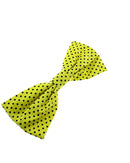 Large Polka Dot Bow on Barrette
