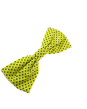 Very Large Polka Dot Bow on Barrette