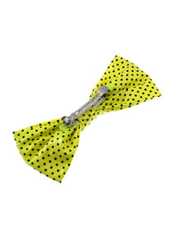 Large Polka Dot Bow on Barrette