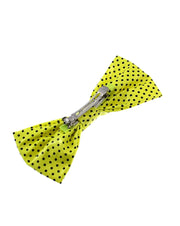 Very Large Polka Dot Bow on Barrette