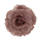 Large Flat Rose on Concord Clip & Brooch Hair Pin