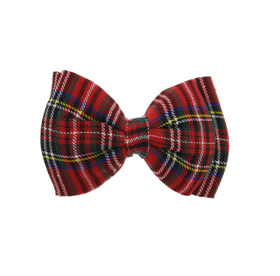 Large Tartan Bows