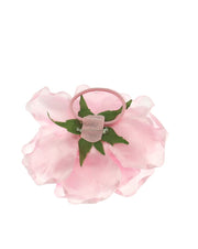 Large Rose on Elastic & Brooch Pin