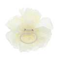Large Rose on Elastic & Brooch Hair Pin