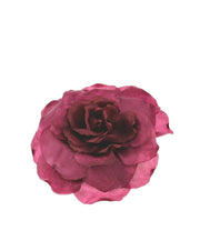 Large Rose on Elastic & Brooch Pin